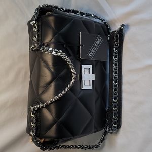 ISABELLA Rhea Quilted Leather Satchel Bag